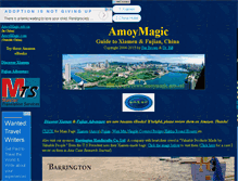 Tablet Screenshot of amoymagic.com